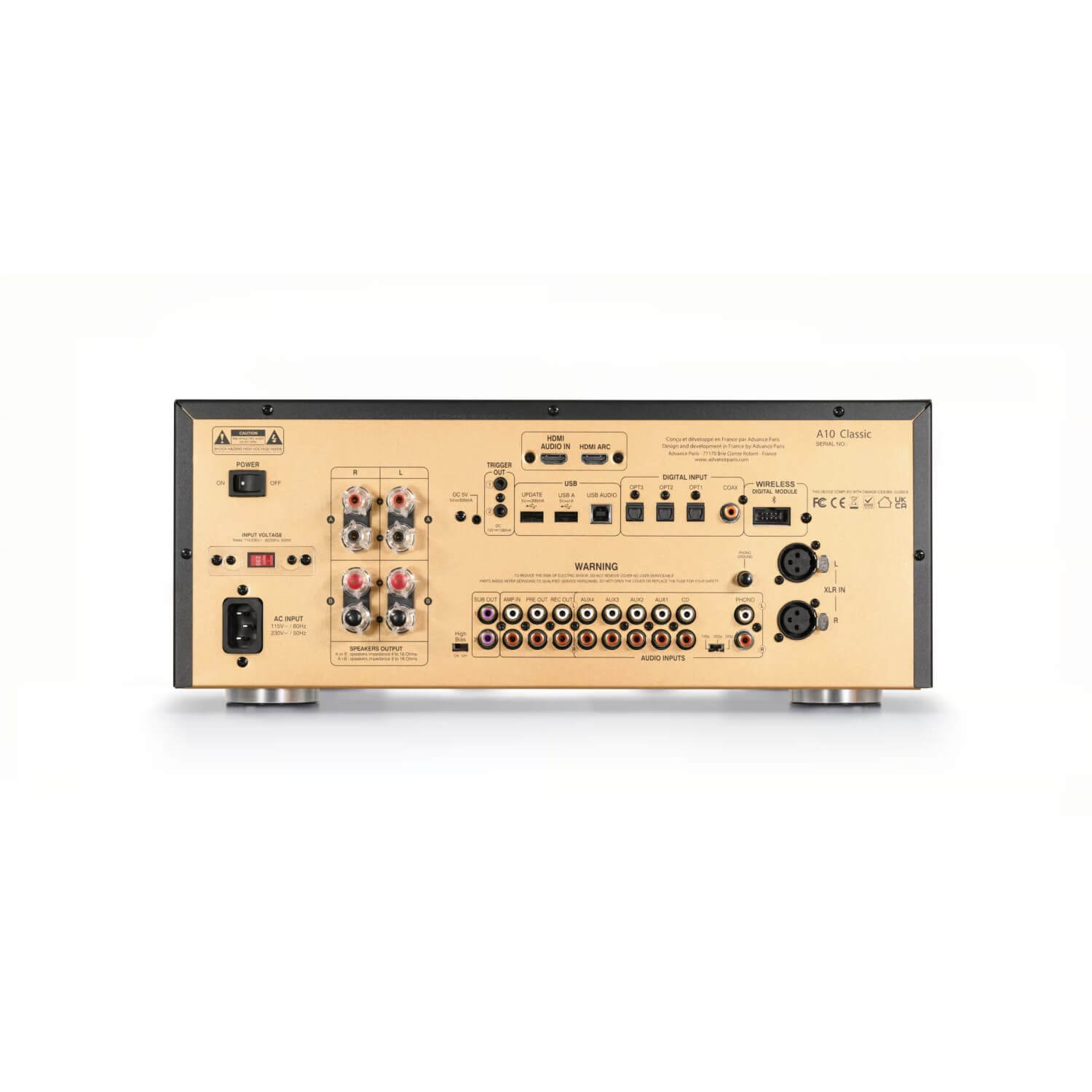 Advance Paris A10 Classic Hybride Geïntegreerde Versterker