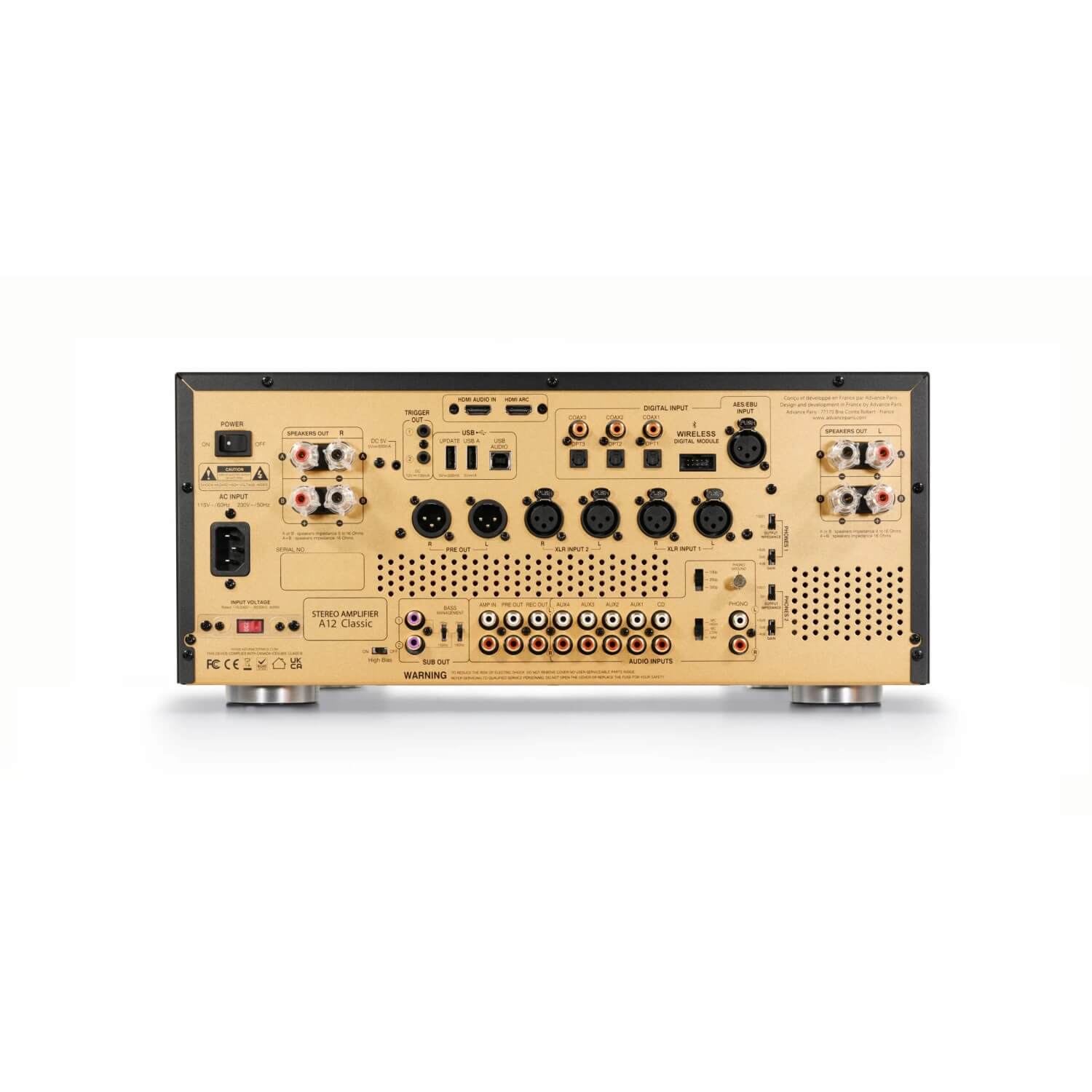 Advance Paris A12 Classic Hybride Geïntegreerde Versterker