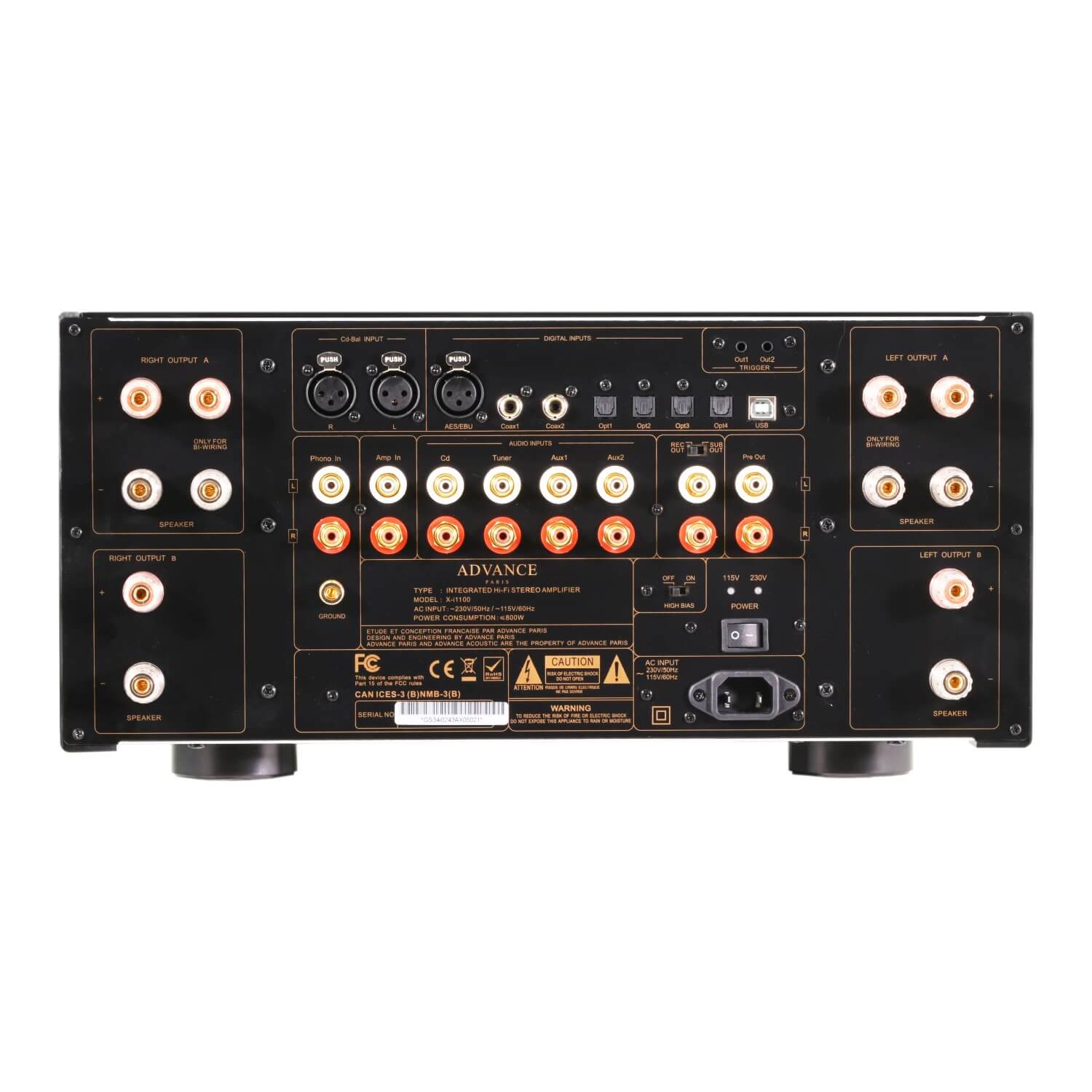 Advance Paris X-i1100 Geïntegreerde Versterker