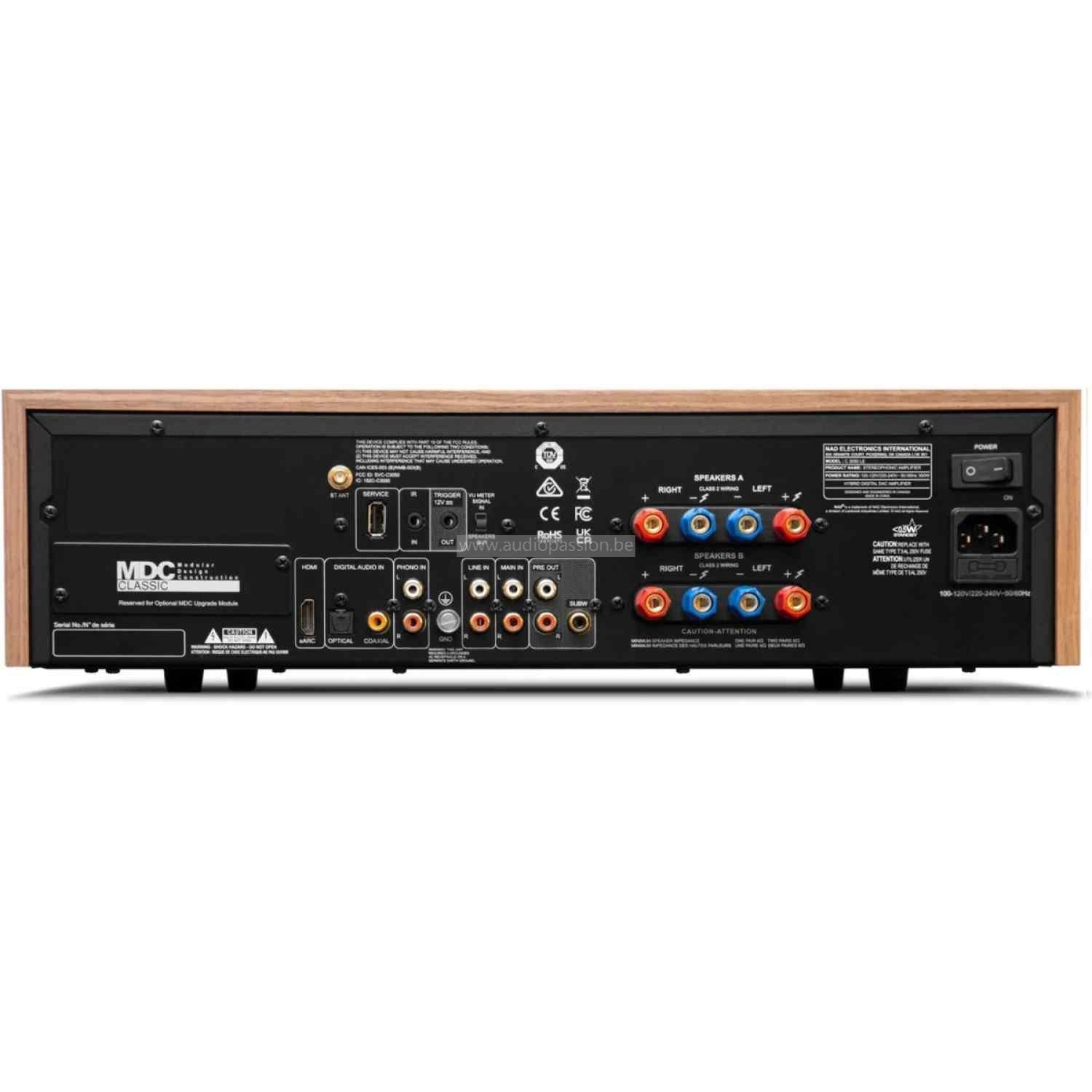 NAD C3050 Vintage Inspired Stereophonic Amplifier