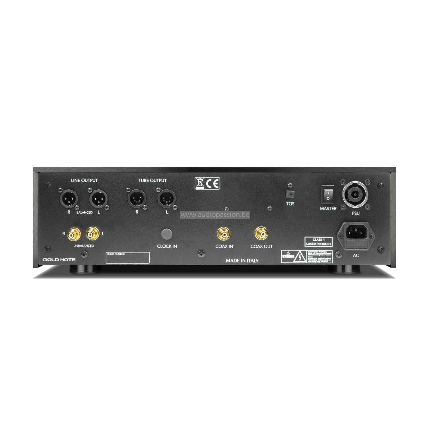 Gold Note CD-1000 mkII - Deluxe - DSD High-End CD Speler