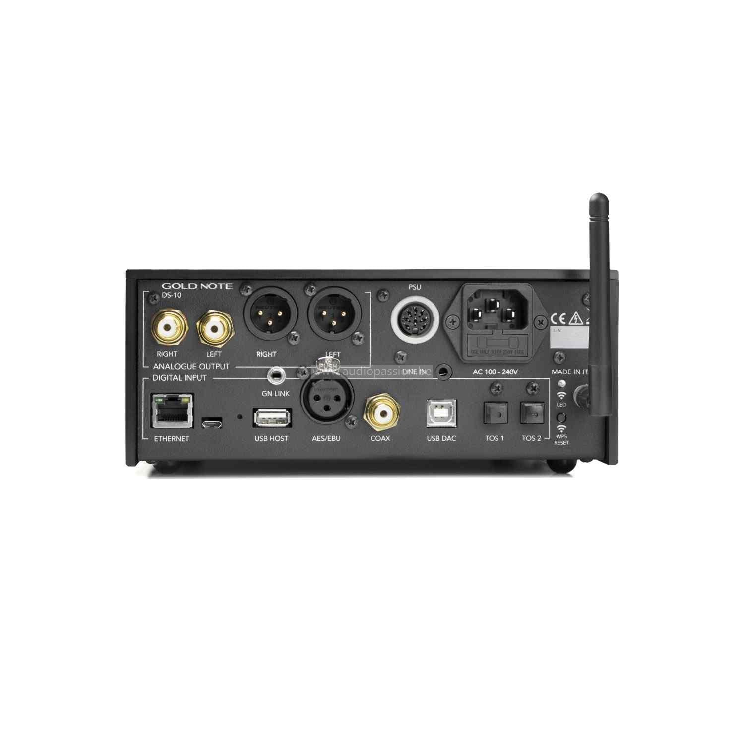 Gold Note DS-10 EVO (Line) Preamp DAC Streamer DSD256