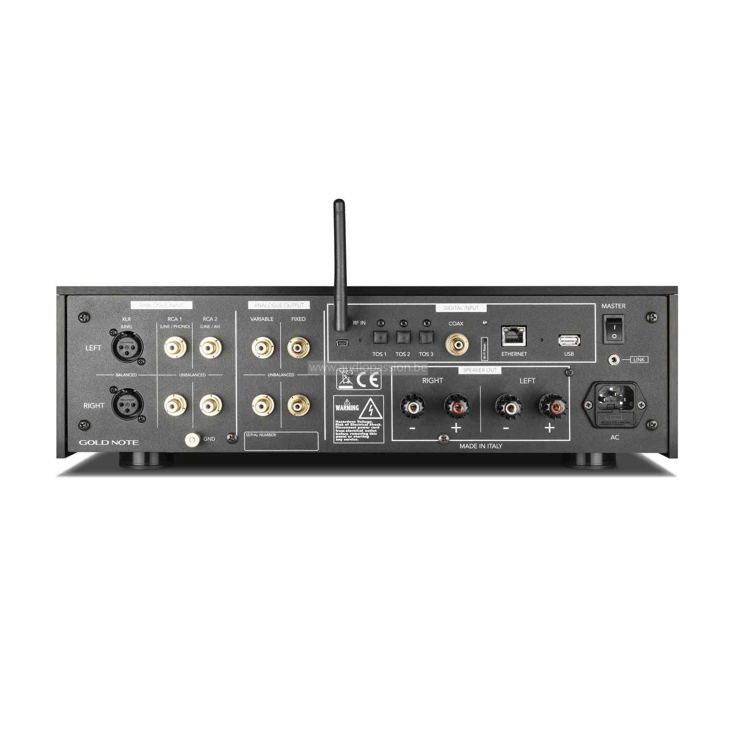 Gold Note DS-1000 EVO (Line) Preamp DAC Streamer DSD512