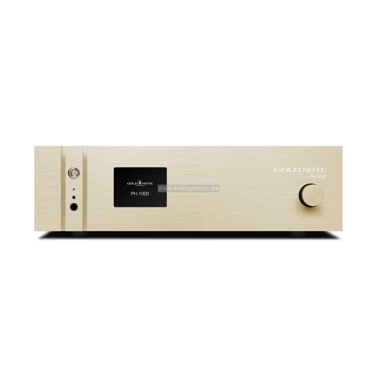Gold Note PH-1000 Phono Preamp 2 RCA 1 XLR input