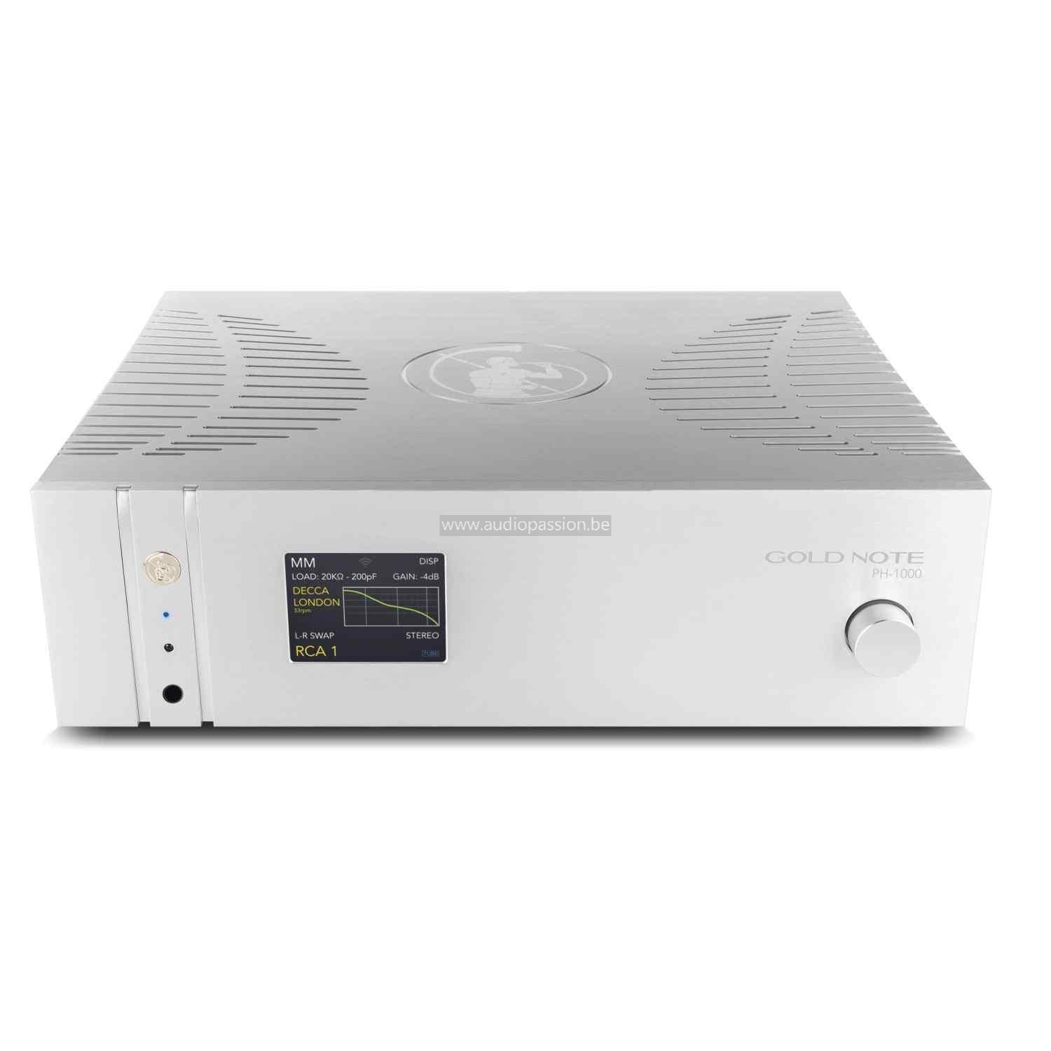 Gold Note PH-1000 Lite Phono 2 RCA 1 XLR input