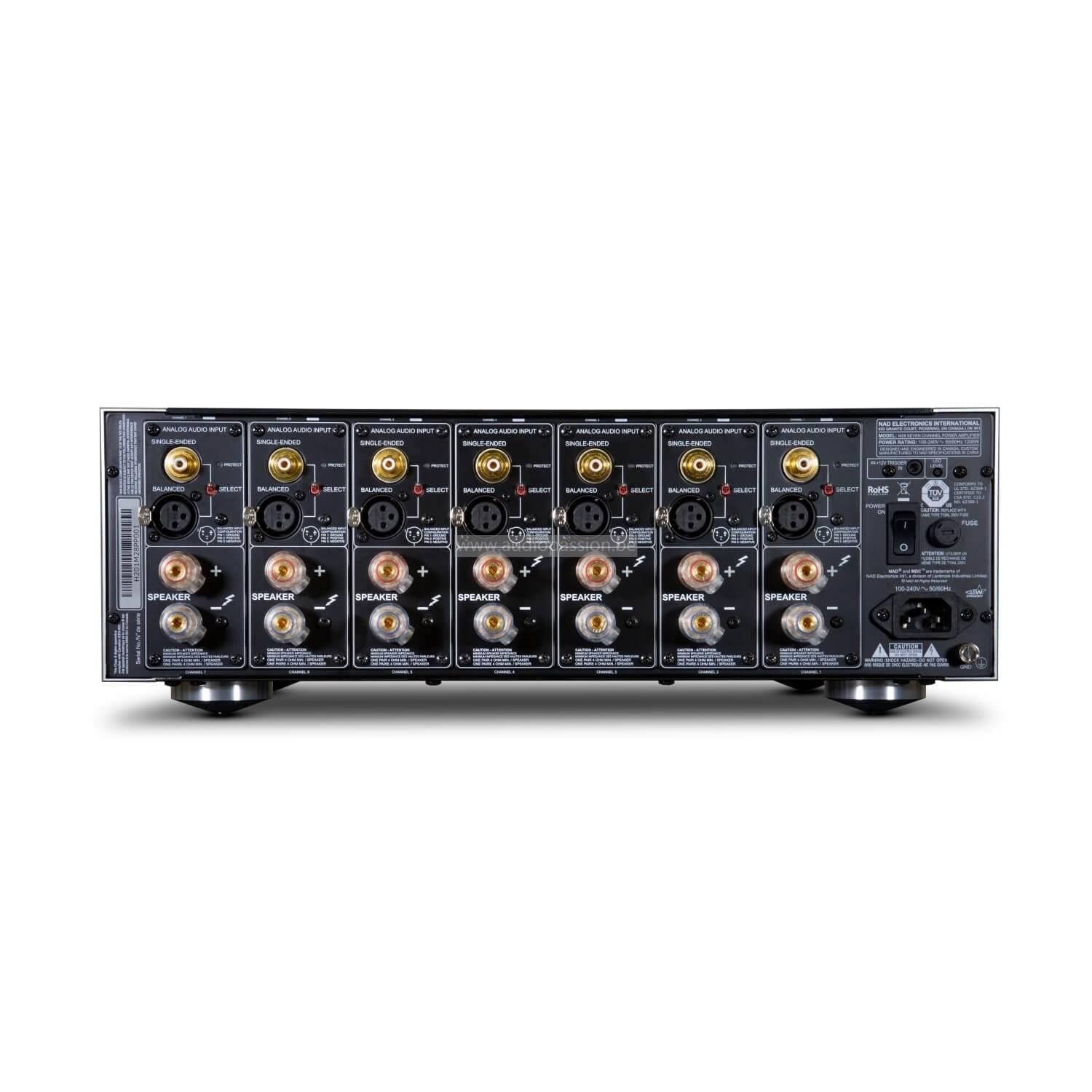 NAD M28 Master 7 channel Purifi Power Amplifier