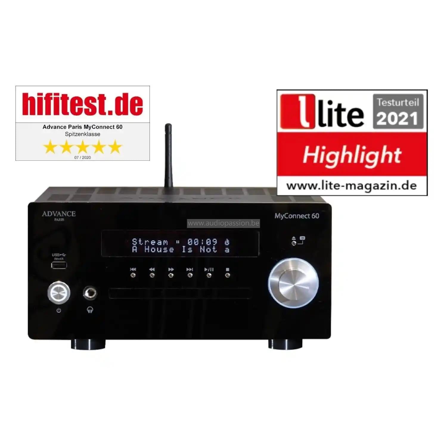 Advance Paris MyConnect 60 All-In-One Streaming CD-Receiver