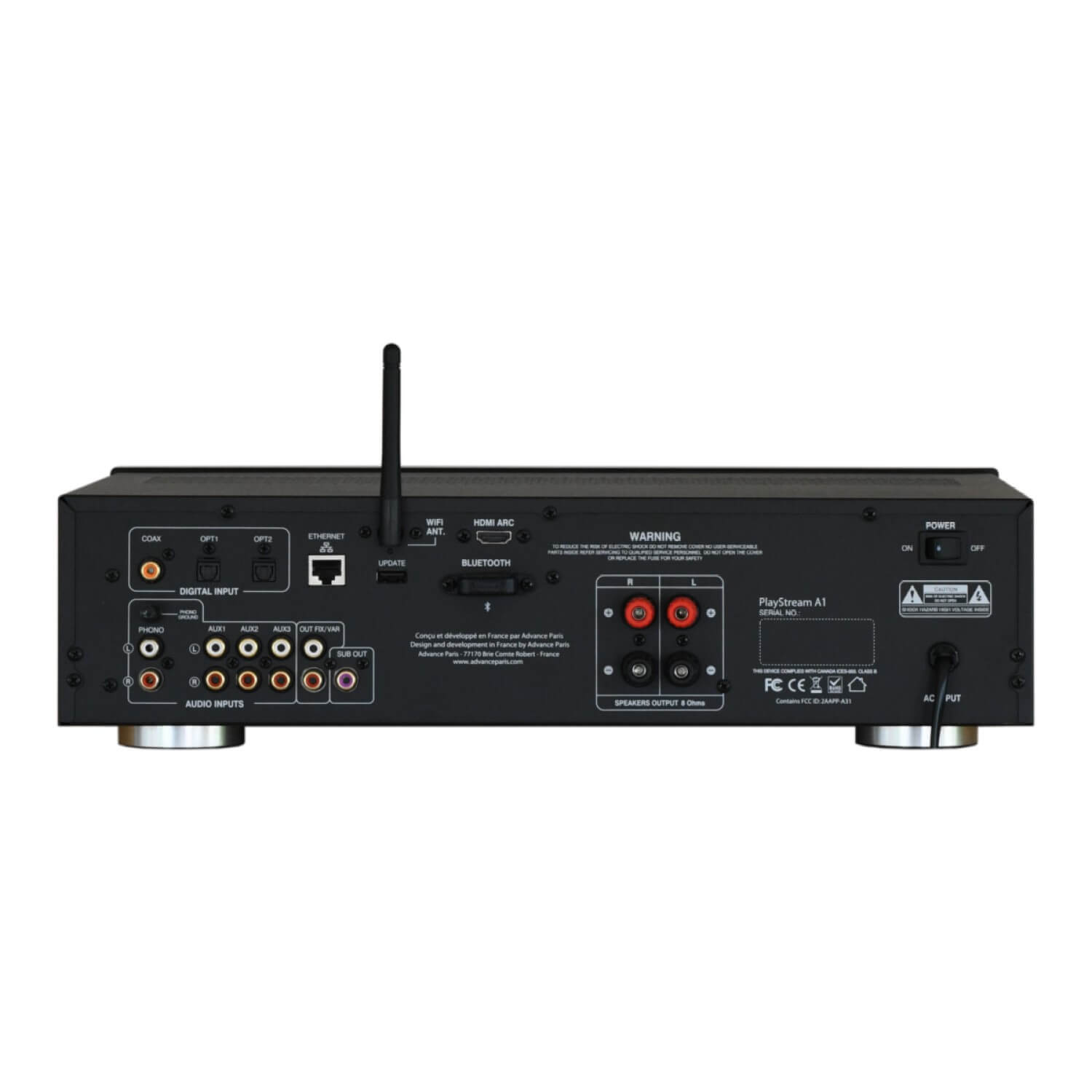 Advance Paris Playstream A1 Netwerkreceiver