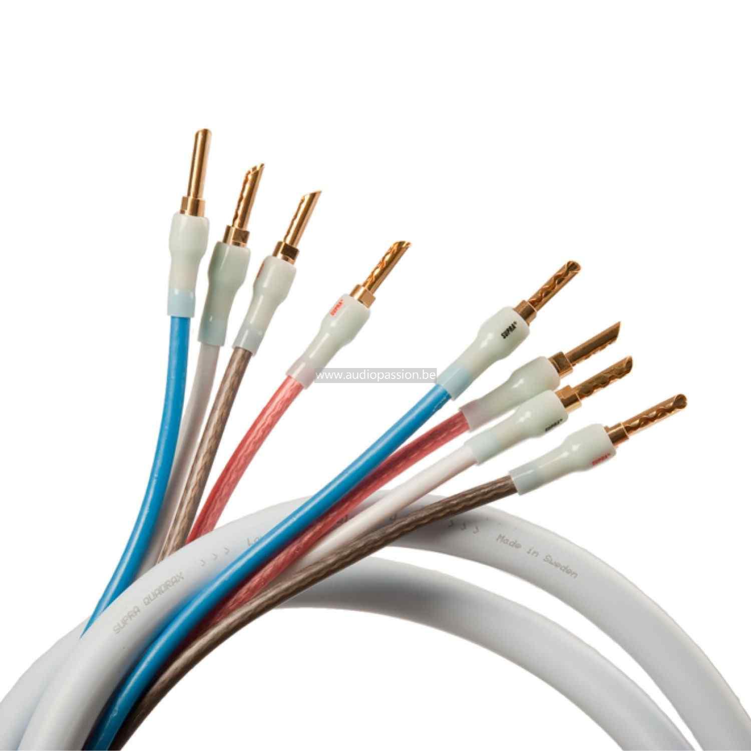 Supra Quadrax 4x2.0 Bi-Amp Combicon (Per 2)