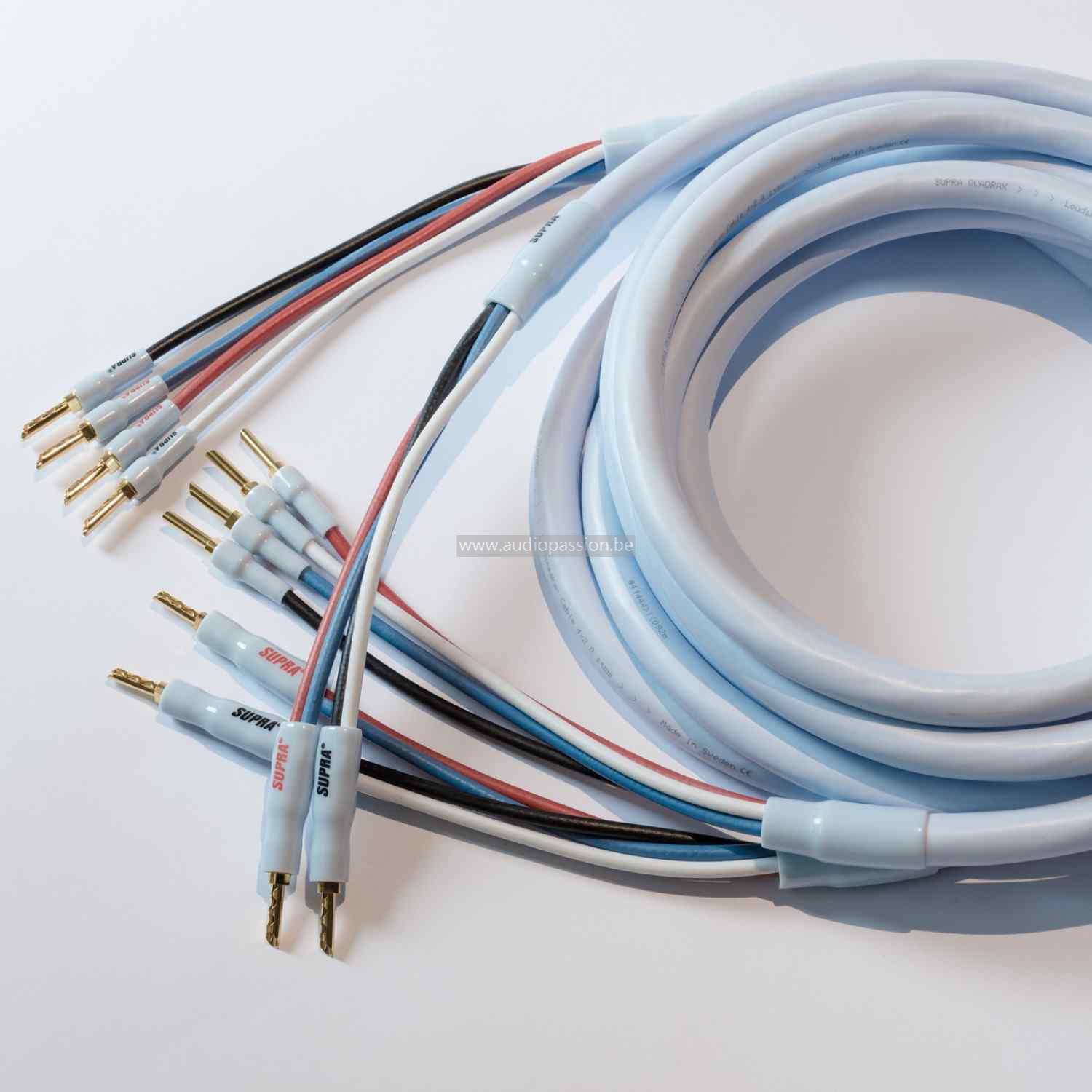 Supra Quadrax 4x2.0 Bi-Amp Combicon (Per 2)