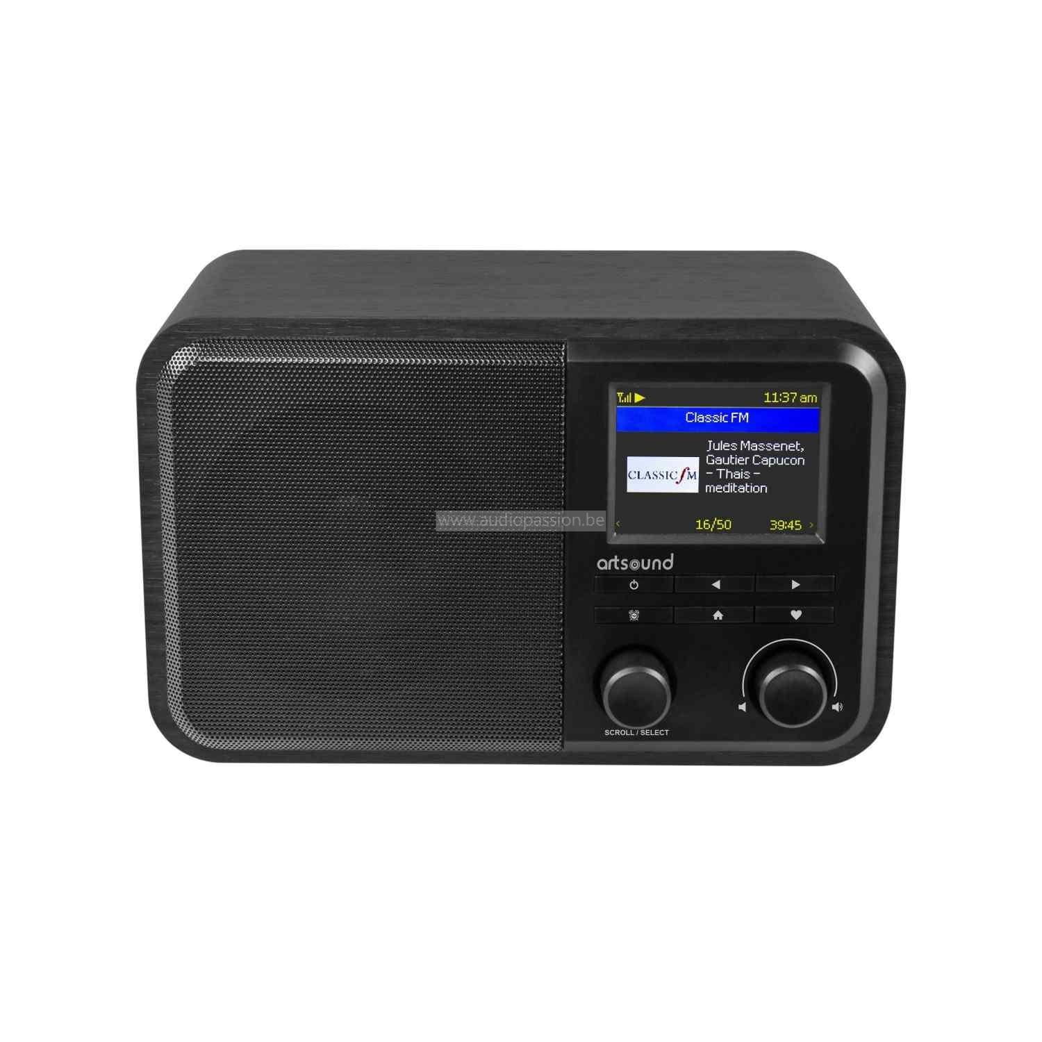 ArtSound R8 DAB+ FM internet radio met bluetooth