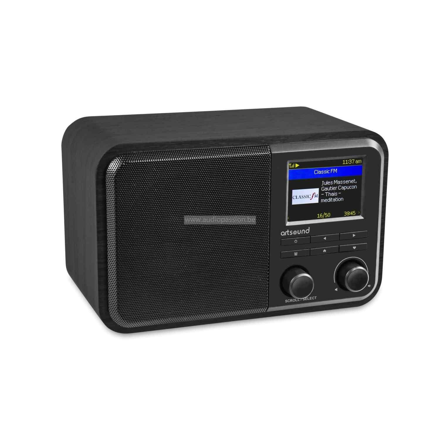 ArtSound R8 DAB+ FM internet radio met bluetooth