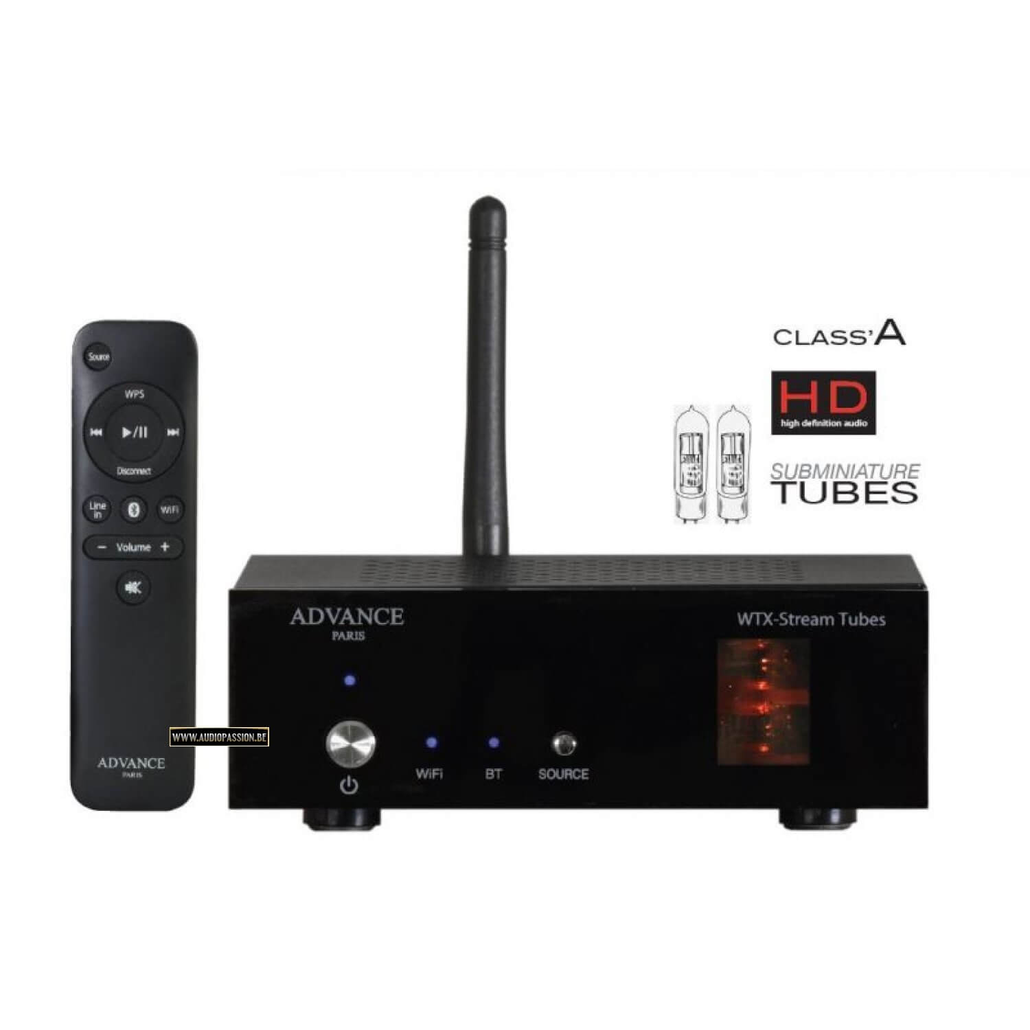 Advance Paris WTX Streamtubes Plug&play Netwerkstreamer