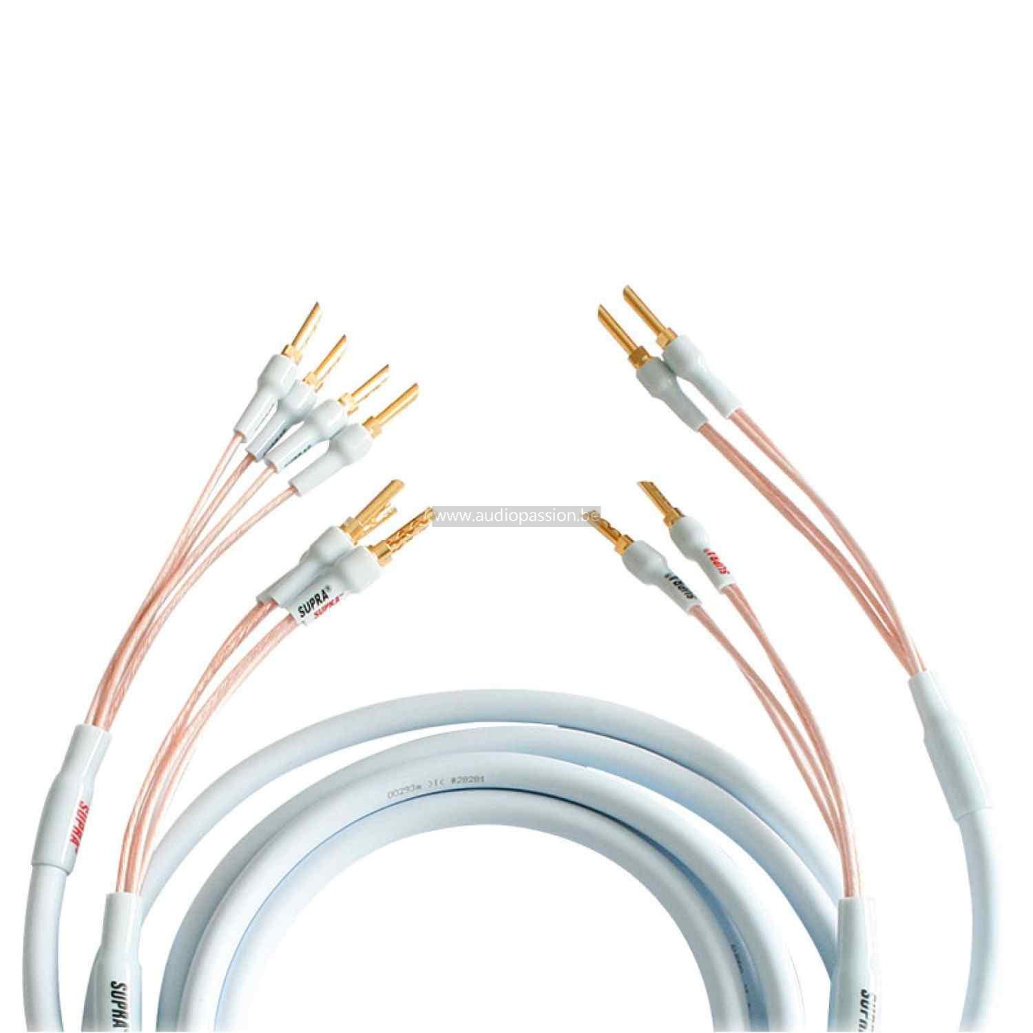 Supra XL Annorum 4x1.6 Bi-Wire Combicon (Per 2)