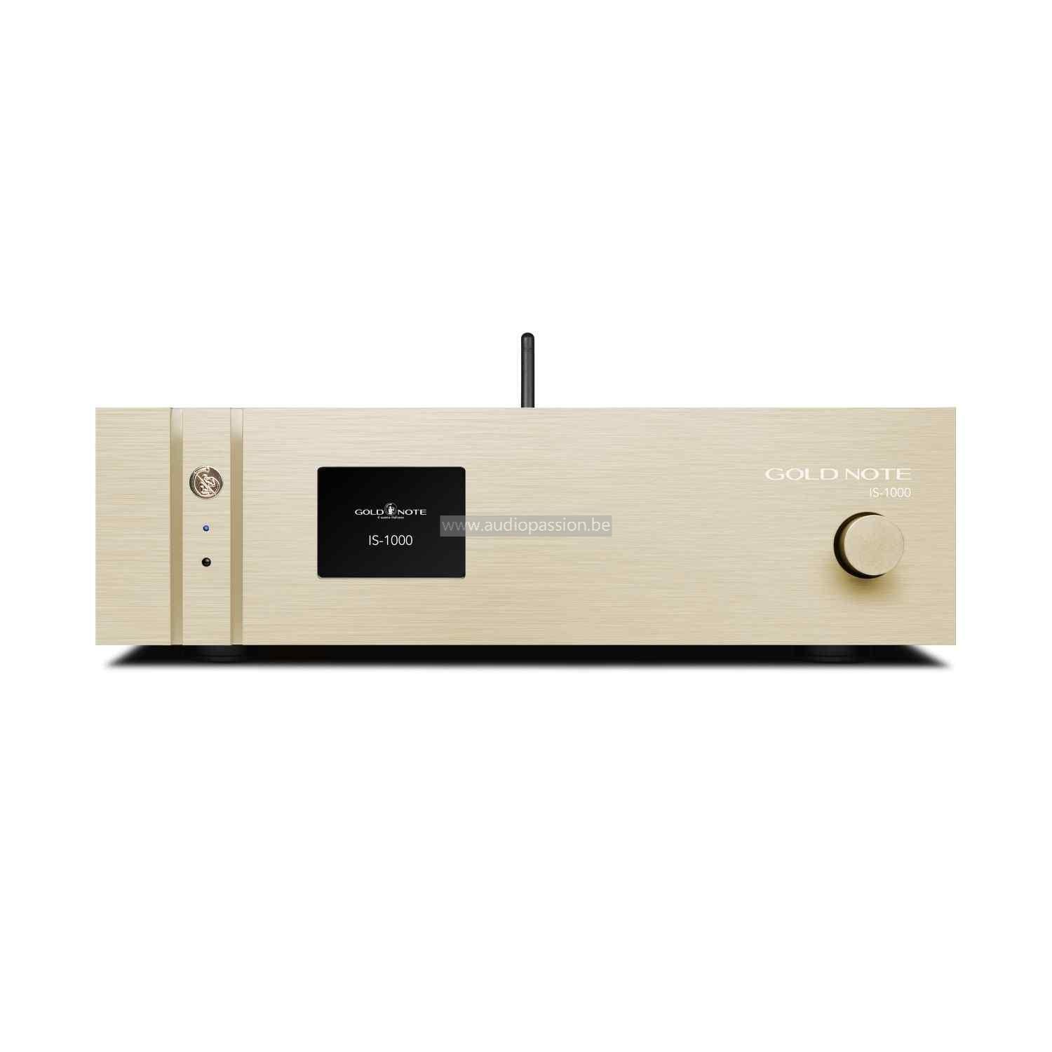 Gold Note IS-1000 MkII (Line/Deluxe) Amp DAC Streamer Headphone & Phono Preamp